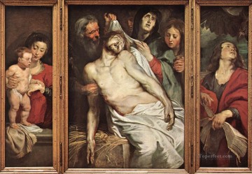 クリスチャン・イエス Painting - キリストの哀歌 ピーター・パウル・ルーベンス
